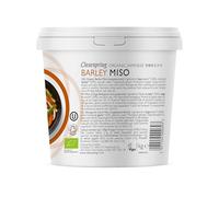 Clearspring Organic Japanese Barley Miso Paste | Unpasteurised | 1kg | Aged in Cedarwood Kegs | High in Protein | Vegan | Kosher