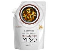 Clearspring Organic Japanese Brown Rice Miso – Pasteurised – 300g