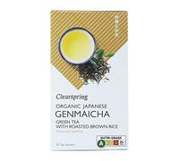 Clearspring Organic Japanese Genmaicha Green Tea with Roasted Brown Ri