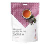 Clearspring Organic Japanese Kukicha Loose Leaf Tea | 90g | Twigs & Stems | Low Caffeine | Mild & Soothing | Delicately Nutty Aroma | Suitable for the Whole Family | Vegan