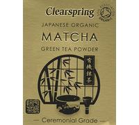 Clearspring Organic Japanese Matcha Green Tea Powder – Ceremonial Grade – 30 g