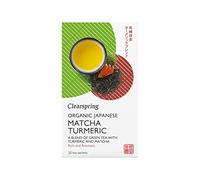 Clearspring Organic Japanese Matcha Turmeric, Green Tea 20 Tea Bags