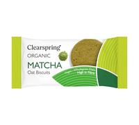 Clearspring Organic Oat Biscuits - Matcha