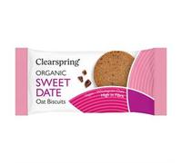 Clearspring Organic Oat Biscuits - Sweet Date 40g