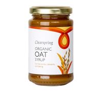 Clearspring Organic Oat Syrup | 300g | Mild Caramel Flavour | 100% Oats | Alternative to Refined Sugar | Vegan | Reusable Zero Waste Packaging