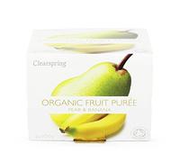 Clearspring Organic Pear & Banana Puree 2 x 100g