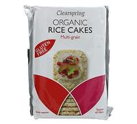 Clearspring | Organic Rice Cakes Multigrain | 10 x 130g
