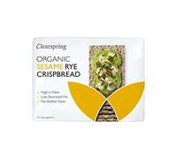 Clearspring Organic Rye Crispbread – Sesame – 200 g