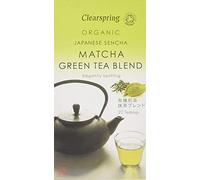 Clearspring Organic Sencha Matcha Green 20 Teabags (Pack of 3)