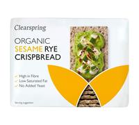 Clearspring Organic Rye Crispbread – Sesame – 200 g