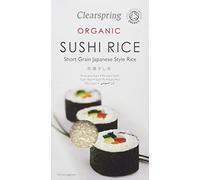 Clearspring Organic Short Grain Japanese Style Sushi Rice, 500g (Pack of 6)