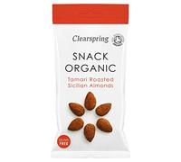Clearspring Organic Tamari Roasted Sicilian Almonds - 30g