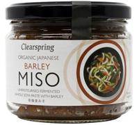 Clearspring Organic unpasteurized mugi miso (barley, glass jar) 300