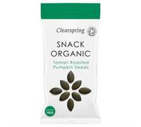 Clearspring Snack Organic Tamari Roasted Pumpkin Seeds 30g