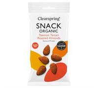 Clearspring Snack – Organic Tamari Roasted Sicilian Almonds – 30 g