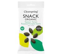 Clearspring Tamari Roasted Pumpkin Seeds Organic Snack 30 g
