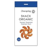Clearspring Tamari roasted cashew nuts 30g X 7 by Clearspring
