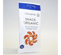 Clearspring | Tamari Roasted Cashew Nuts | 5 x 30g