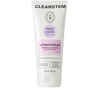 CLEARSTEM - VITAMINSCRUB - Antioxidant-Infused Scrub Cleanser - Exfoliating Face Wash + Body Scrub - Vitamin C, Hemp, Bamboo - Skin Care Products - Gluten Free, Cruelty Free - 6 fl oz / 180ml