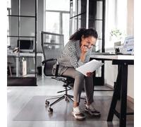 Cleartex Chair Mat For Hard Floors 1500x1200x2.2mm Clear FL1215225EV