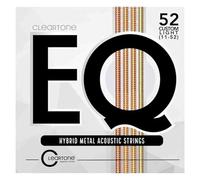 Cleartone EQ Hybrid Metal Acoustic Guitar Strings (11-52)
