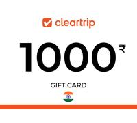 Cleartrip Gift Card 1000 INR Key - INDIA