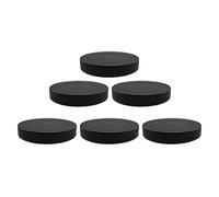 CLEARVIEW CONTAINERS | 110/400 Plastic Replacement Lids | 110mm Caps w/Leak Proof Liner | For Large Glass or Plastic Wide Mouth Jar.| Food-Grade Storage Caps for Canning Jars | 6 Pack