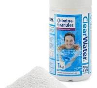 Clearwater 1Kg Chlorine Granules Pool Chemical
