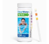 Clearwater 4-In-1 Test Strips 150X Pack For Hot Tubs And Pools