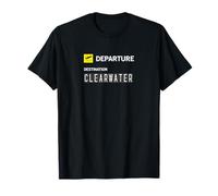 Clearwater Airport Departure Scoreboard T-Shirt
