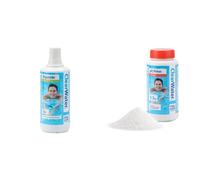 Clearwater CH0006 Algaecide Algae Remover for Swimming Pool and Spa Hot Tub Water Treatment Highly Effective Formula 1 Litre CH0008 PH Minus Decreas