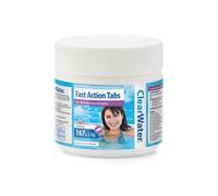 Clearwater Fast-Dissolving Chlorine Tablets, 167 Tabs for Hot Tubs &