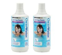 Clearwater Filter Cartridge Cleaner Solution for Hot Tub, Spa &