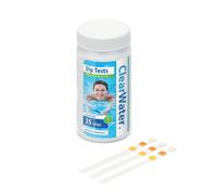 Clearwater Hot Tub, Pool and Spa Test Strips x 25-3 in 1 - Measures Chlorine, PH and Total Alkalinity