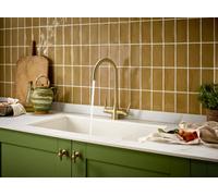 Clearwater Mad4Bb - Madra 4N1 C Spout Brushed Brass