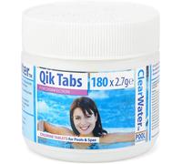 Clearwater CH0022 Fast Action Chlorine Tabs for Hot Tub Pools 167 Tablets
