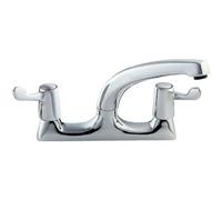 Clearwater Venue Lever Deck Mounted Kitchen Sink Mixer Tap Chrome - Dlt105