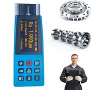 CLEASEBILY High-Precision Digital Profilometer - Measures Surfaces Finish with Ra:0.025-12.5um Range, Data Storage & Output, Multi-Standard Compatible; for Metal, Plastic, Wood & Quality Control