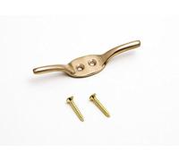 Cleat Blind Roman Hook Curtain TIE Back + Screws 2 1/2" 63MM Brass