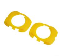 Cleat Covers for Speedplay Zero-Aero, Plastic Protective-Caps Extend Soleplate Life, Yellow Guards for Cycling Pedals Pair