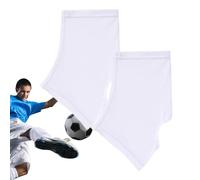 Cleat Spats Wraps - 1 Pair Football Covers, Boys Mens Sleeves, Waterproof Black White Variants | Protective Block for Football Baseball Softball Field Hockey Girls Sports Training Game Durable