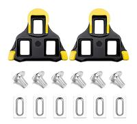 Cleats for Cycling Shoes, 2pcs Cleats Set for Shimano SPD-SL (SH11 SH12 SH10) SPD SH51 & KEO/Delta Bike Replacement Cleats Bicycle Pedal Cleats for Indoor Cycling & MTB Road Bike Pedal Cleat Set