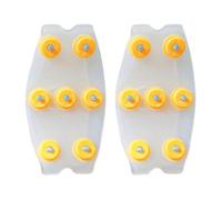 Cleats for Snow and Ice Shoes Crampons for Shoes for Snow and Ice | Clear Ice Shoe Grips | Shoe Grippers Ice Spikes for Hiking Fishing