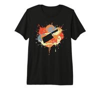 Cleaver Drawing Steak Lover Butcher Premium T-Shirt