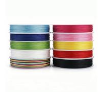 CleaZeny 10 Rolls Nylon Cord, 0.8mm String for Bracelets, Chinese Knotting, Colored Beading for Braided Ropes, Jewelry Making, Beads, Wind Chimes (10 Colors)