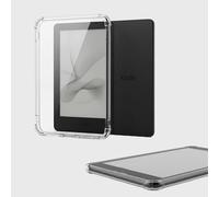 CleaZeny Covers and Cases 7 Inch, Transparent TPU Protective Cover with Shockproof, Anti-Scratch, Anti-Fingerprint & Heat Dissipation for Kindle Paperwhite 6 (12th Generation 2024)