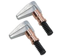 Cleco Side Clamps Fasteners Edge End Grips 25mm x 12mm Opening Pack of 2