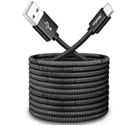 CLEEFUN 3m USB-A to USB-C Fast Charging Cable, PS5 Controller Charger Lead