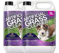 Cleenly Artificial Grass Cleaner for Dogs - Eliminates Pet Stains and Odours - Lavender Fragrance 10L