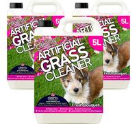 Cleenly Artificial Grass Cleaner For Dogs - Eliminates Pet Urine Stains And Odours - Fresh Bouquet Fragrance (15 Litres)